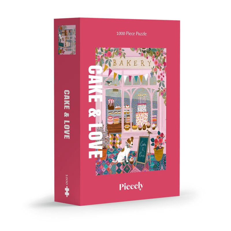 Piecely Puzzle 1000 Teile Cake & Love 48 x 68 cm