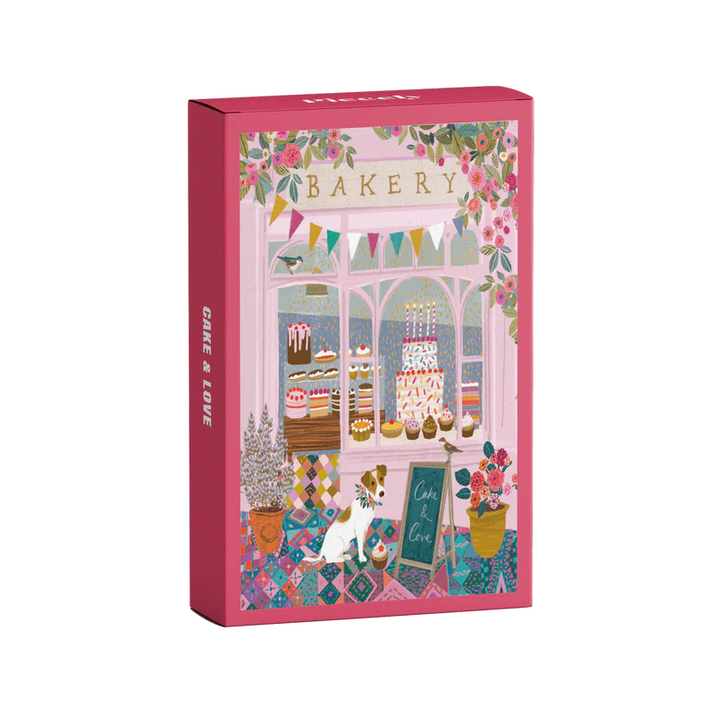 Piecely Mini Puzzle 99 Teile Cake & Love 10 x 14 cm