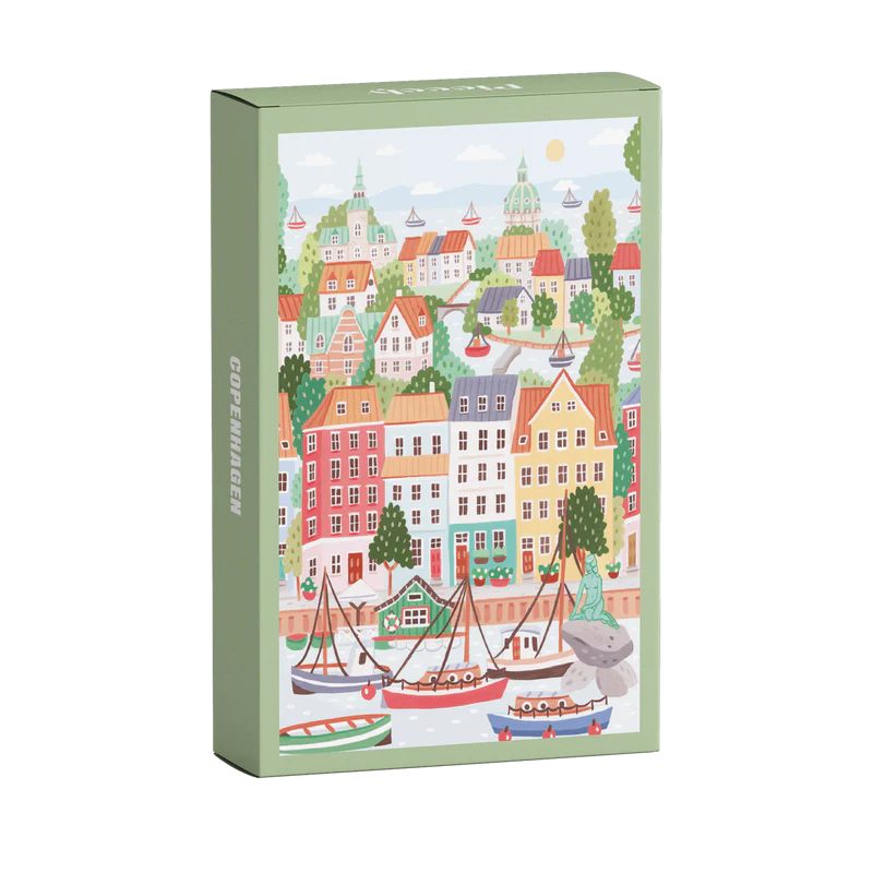 Piecely Mini Puzzle 99 Teile Coppenhagen 10 x 14 cm