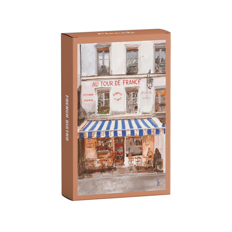 Piecely Mini Puzzle 99 Teile French Bistro 10 x 14 cm