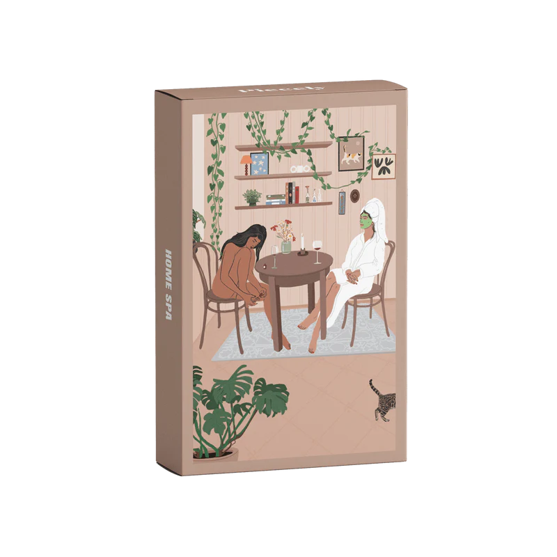 Piecely Mini Puzzle 99 Teile Home Spa 10 x 14 cm