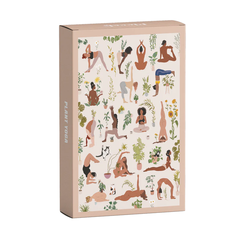 Piecely Mini Puzzle 99 Teile Plant Yoga 10 x 14 cm