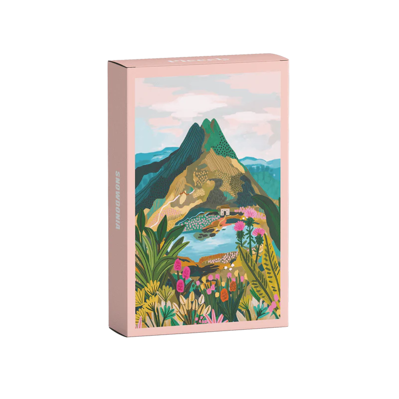 Piecely Mini Puzzle 99 Teile Snowdonia 10 x 14 cm