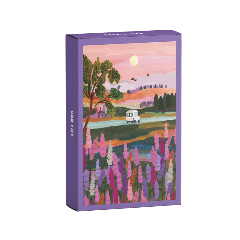 Piecely Mini Puzzle 99 Teile Van Life 10 x 14 cm
