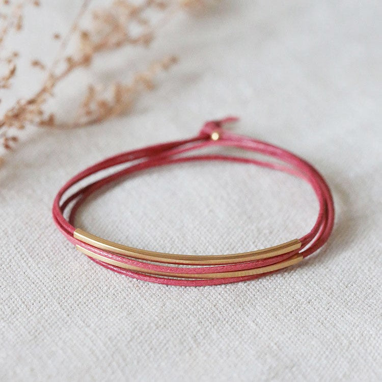 pikfine leather bracelet "Tingval"