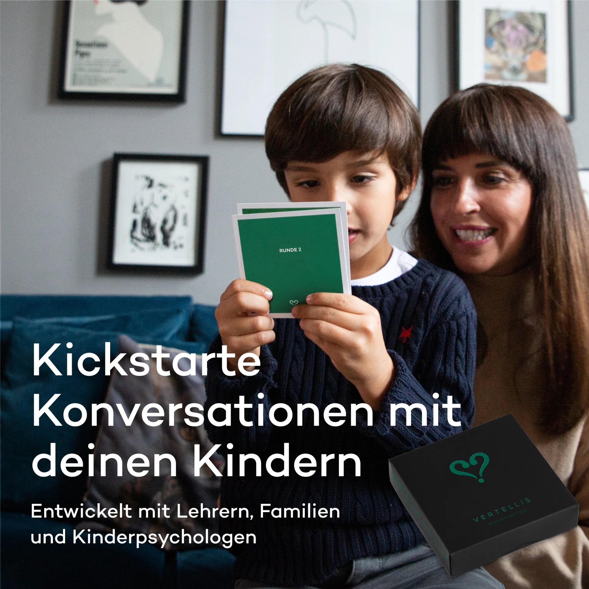 Vertellis Fragekartenspiel "Familien Edition"