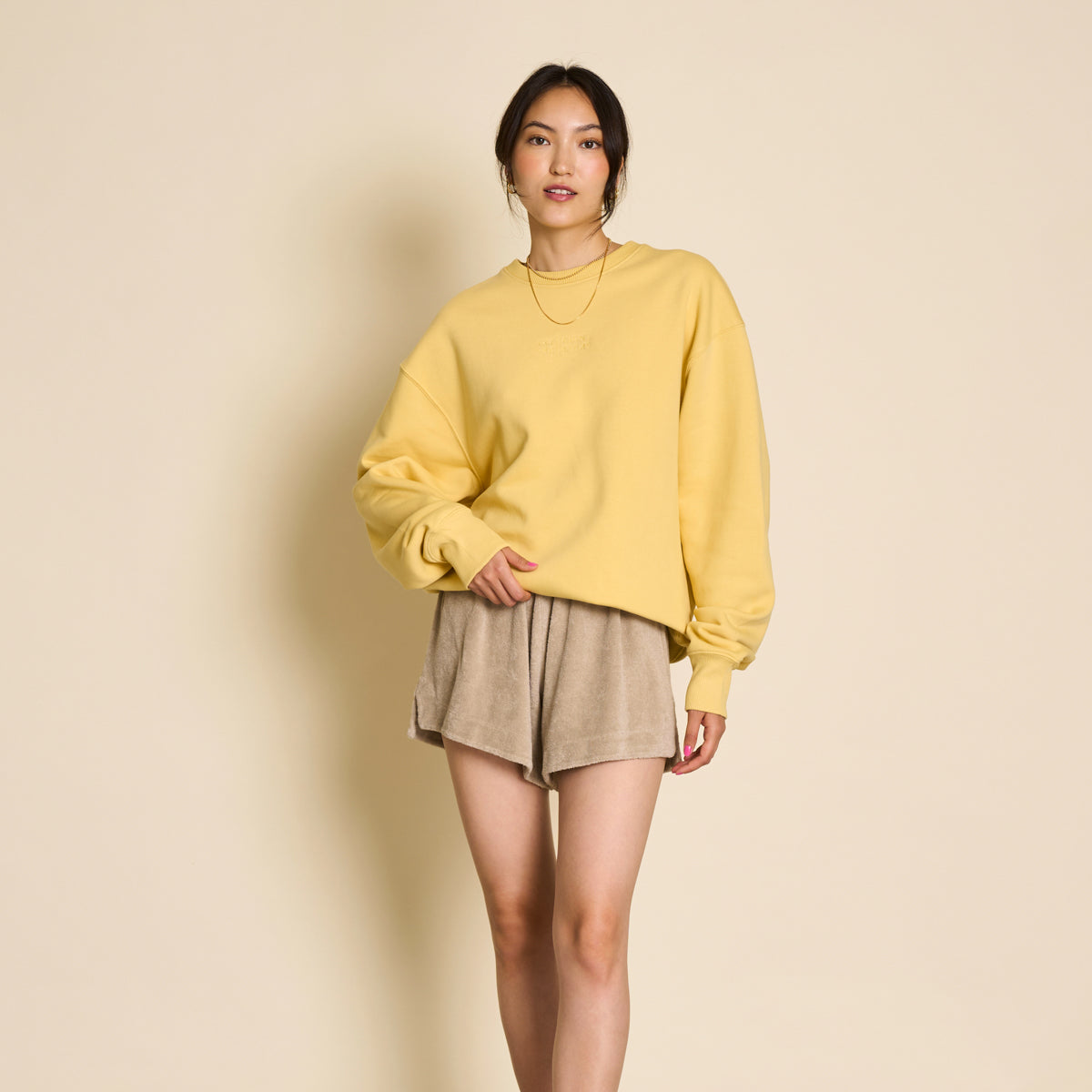 JAN N JUNE Sweatshirt "FEB mit Logo"