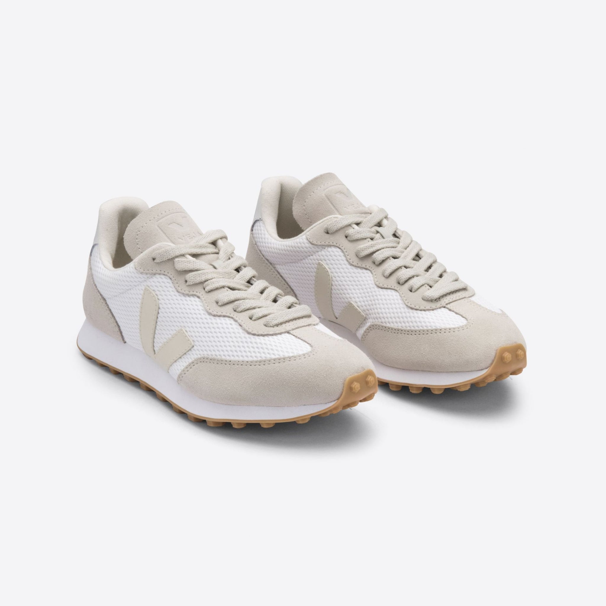 VEJA Sneaker "Rio Branco Alveomesh" White Pierre Natural