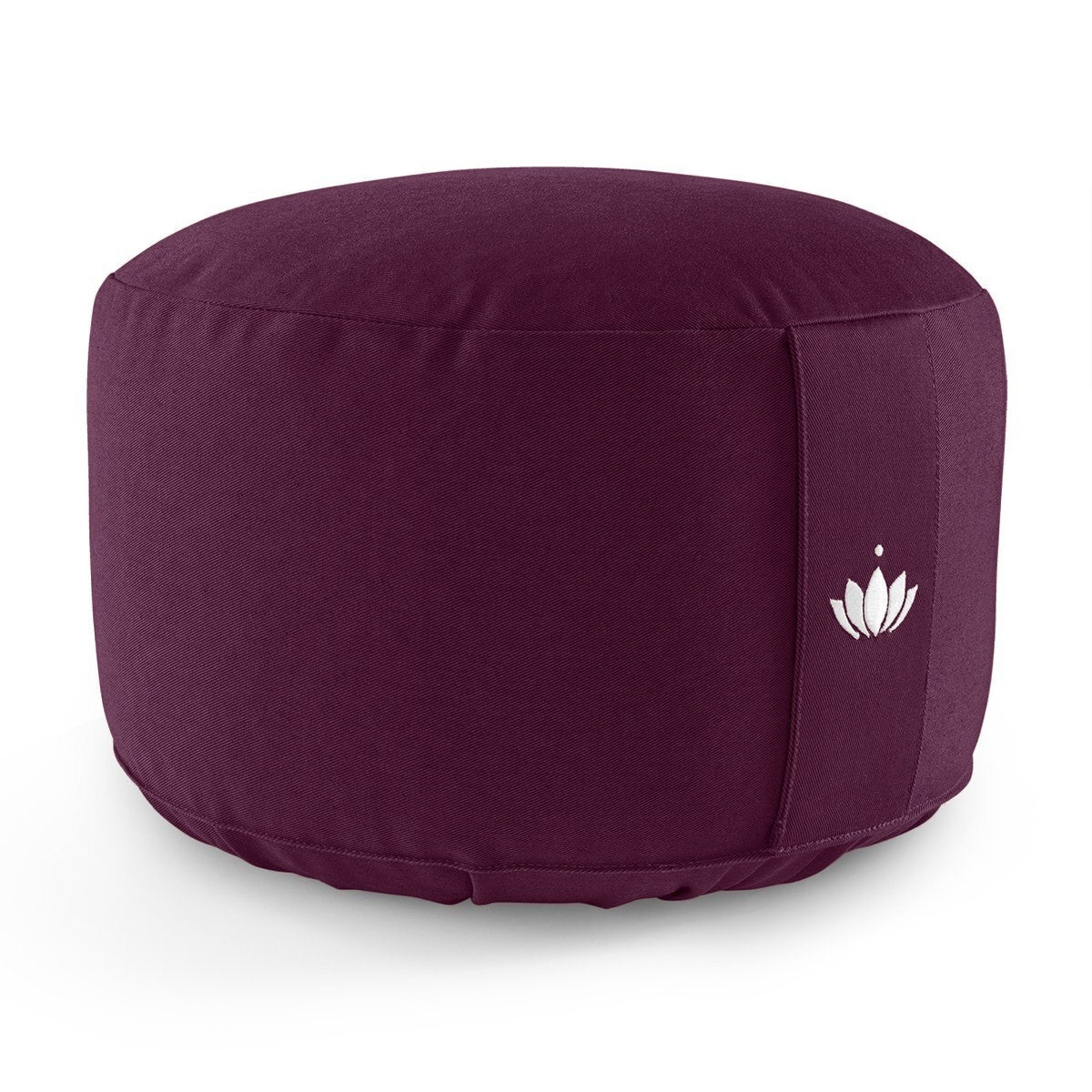 Lotuscrafts Meditationskissen Lotus HOCH (H: 20cm) MIT BESTICKUNG
