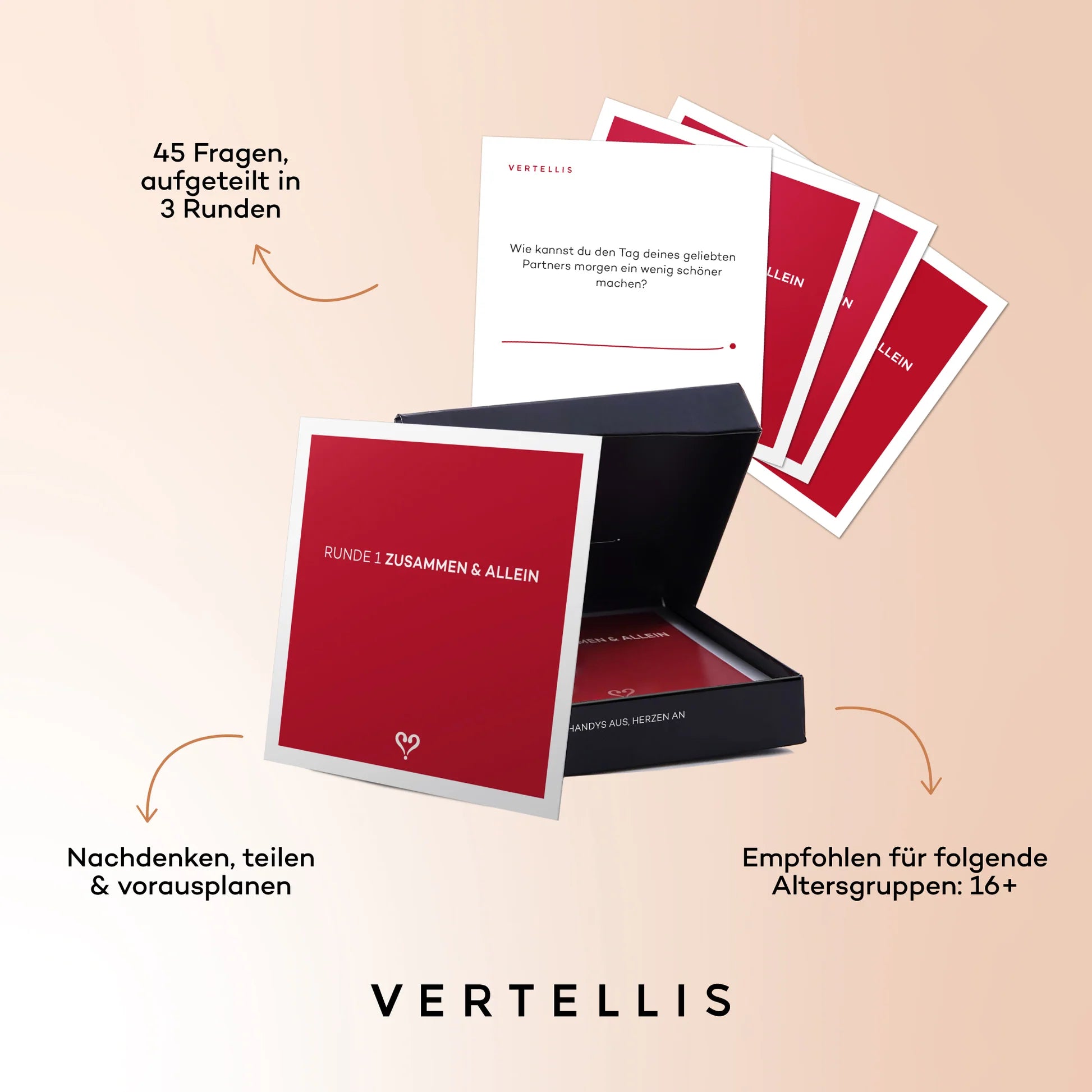 Vertellis Fragekartenspiel "Partner Edition"