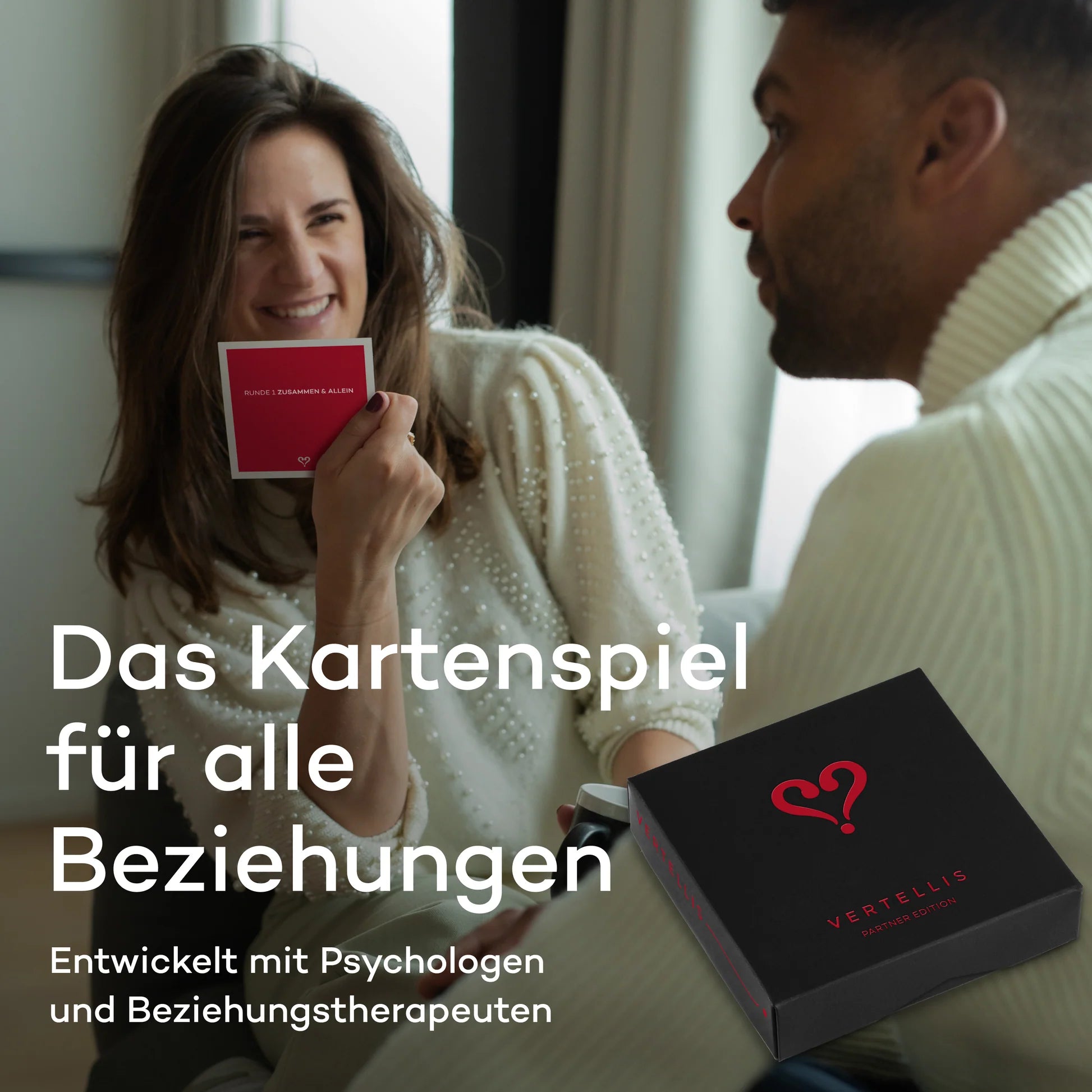 Vertellis Fragekartenspiel "Partner Edition"