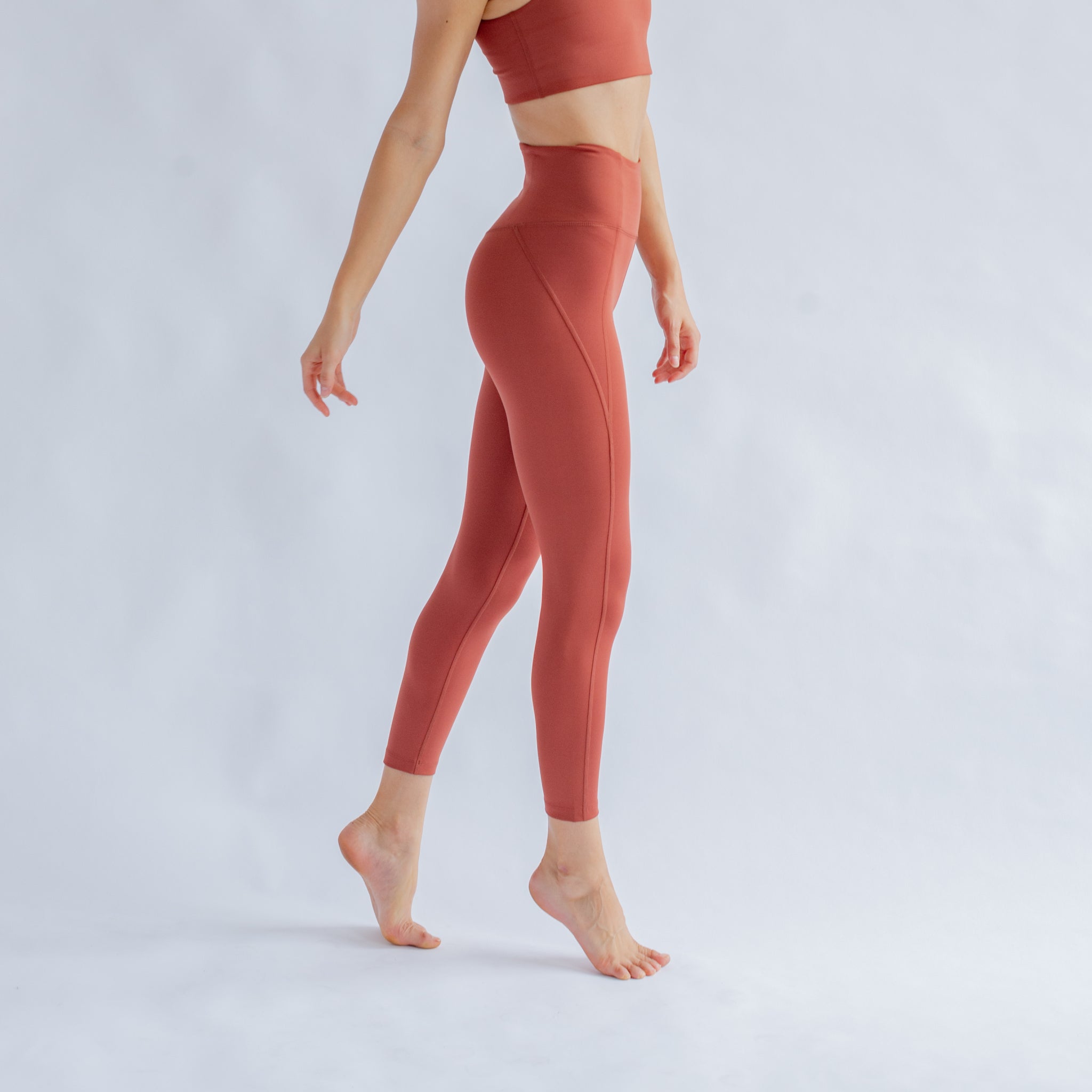 Girlfriend Collective Compressive "High Rise" Legging 7/8