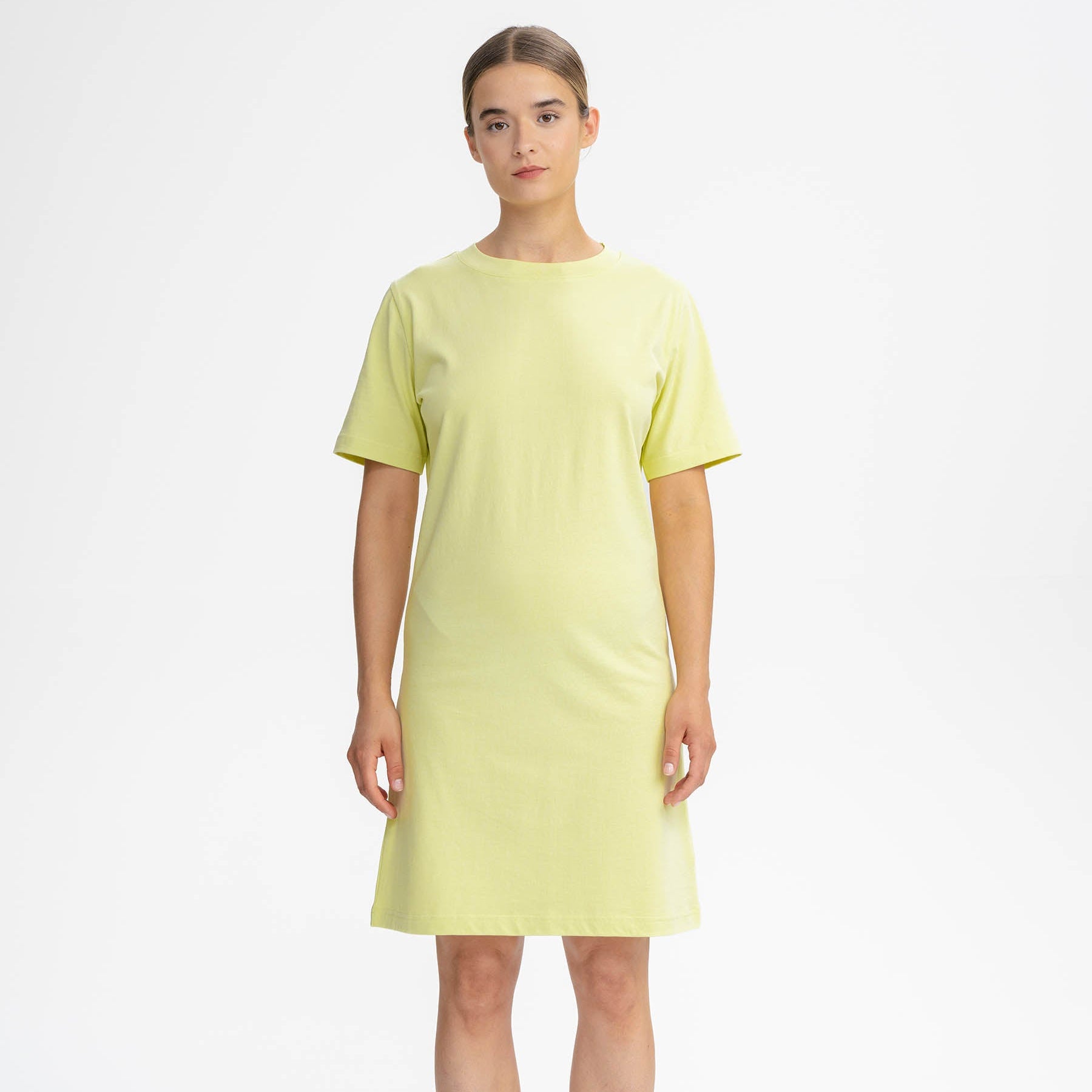 MELA Damen T-Shirt Kleid "SHRISHTI" Ginger Lemon