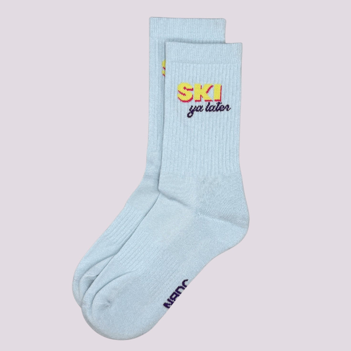 No Bad Days Club Socken "SKI YA LATER"