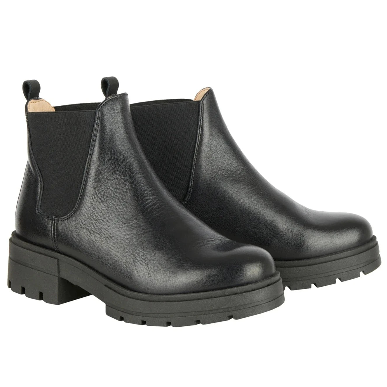 ADDITION Boots "SLIP" Schwarz