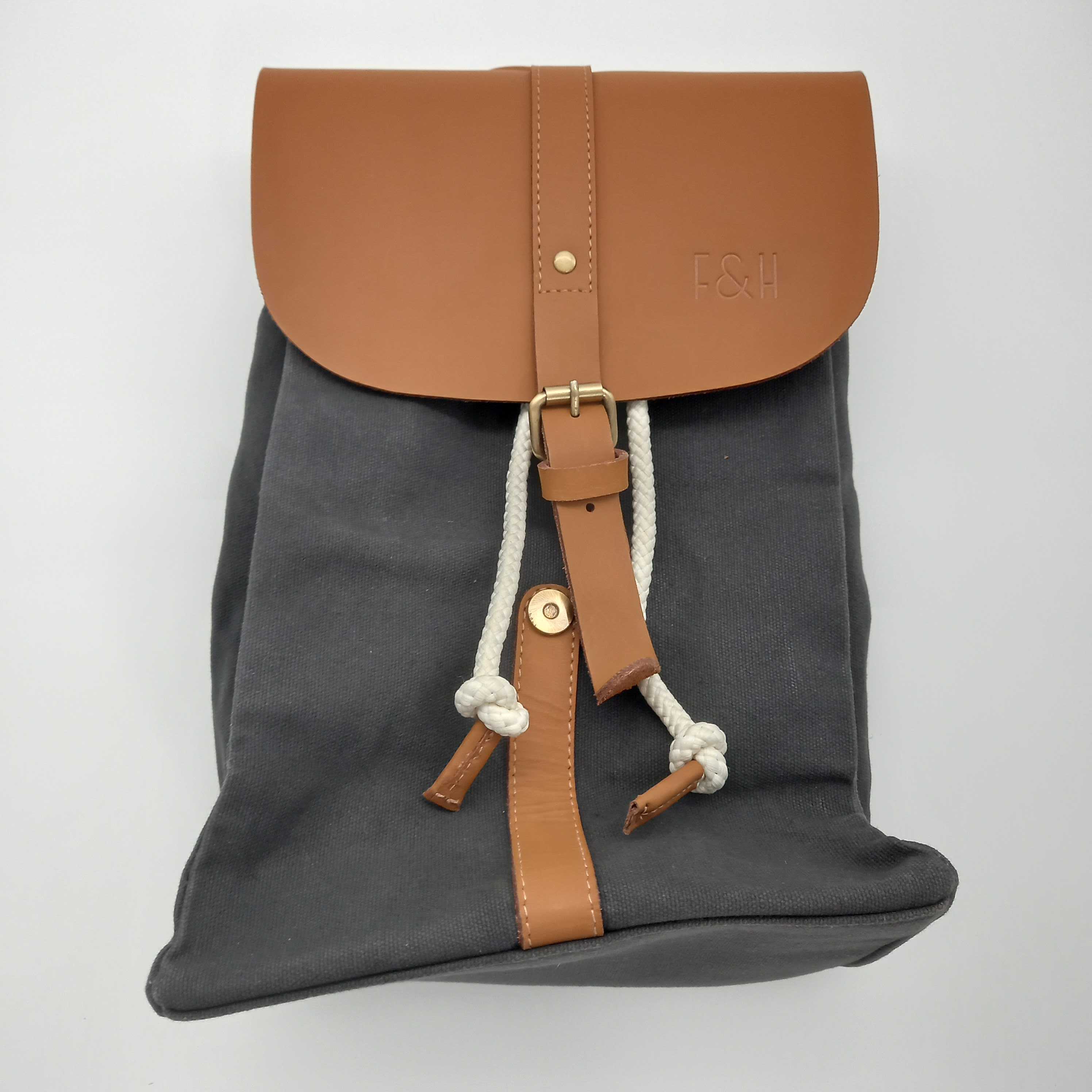 Fitz & Huxley Rucksack "SOLSTICE" mini grey