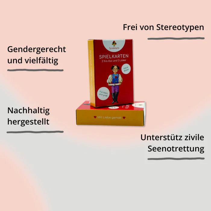 Spielköpfe "Spielkarten für Kinder"