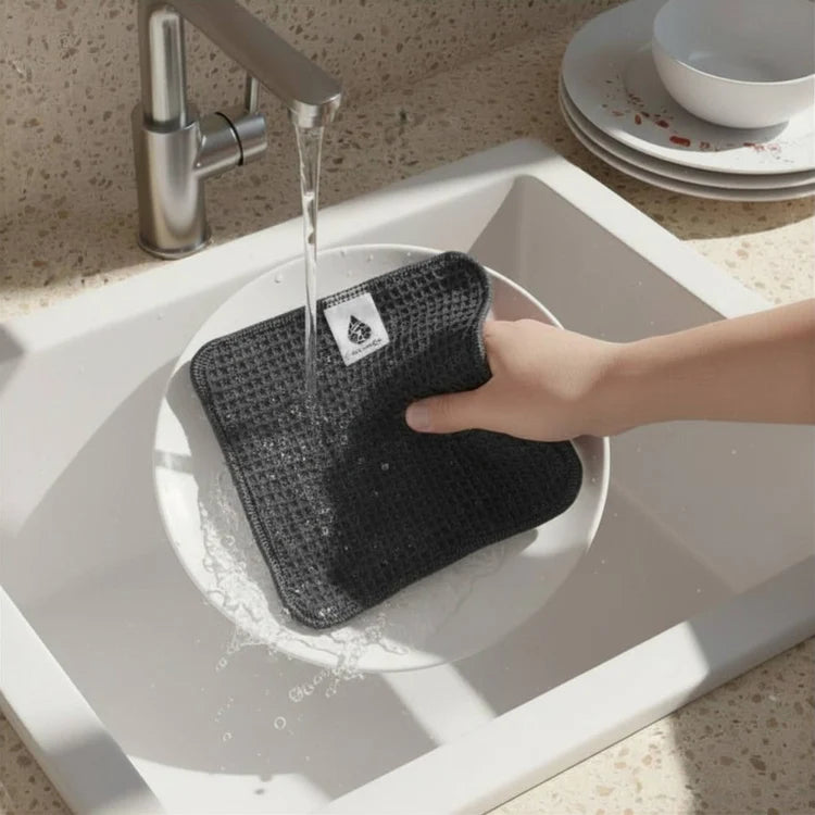 hello simple organic cotton dishcloth XL