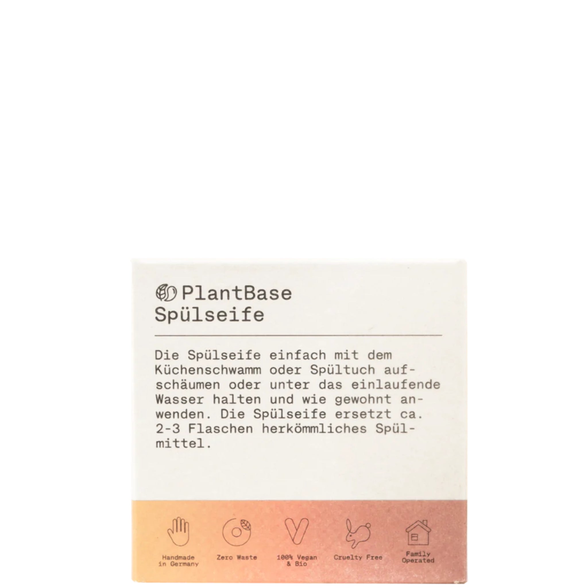 PlantBase Spülseife 100 g