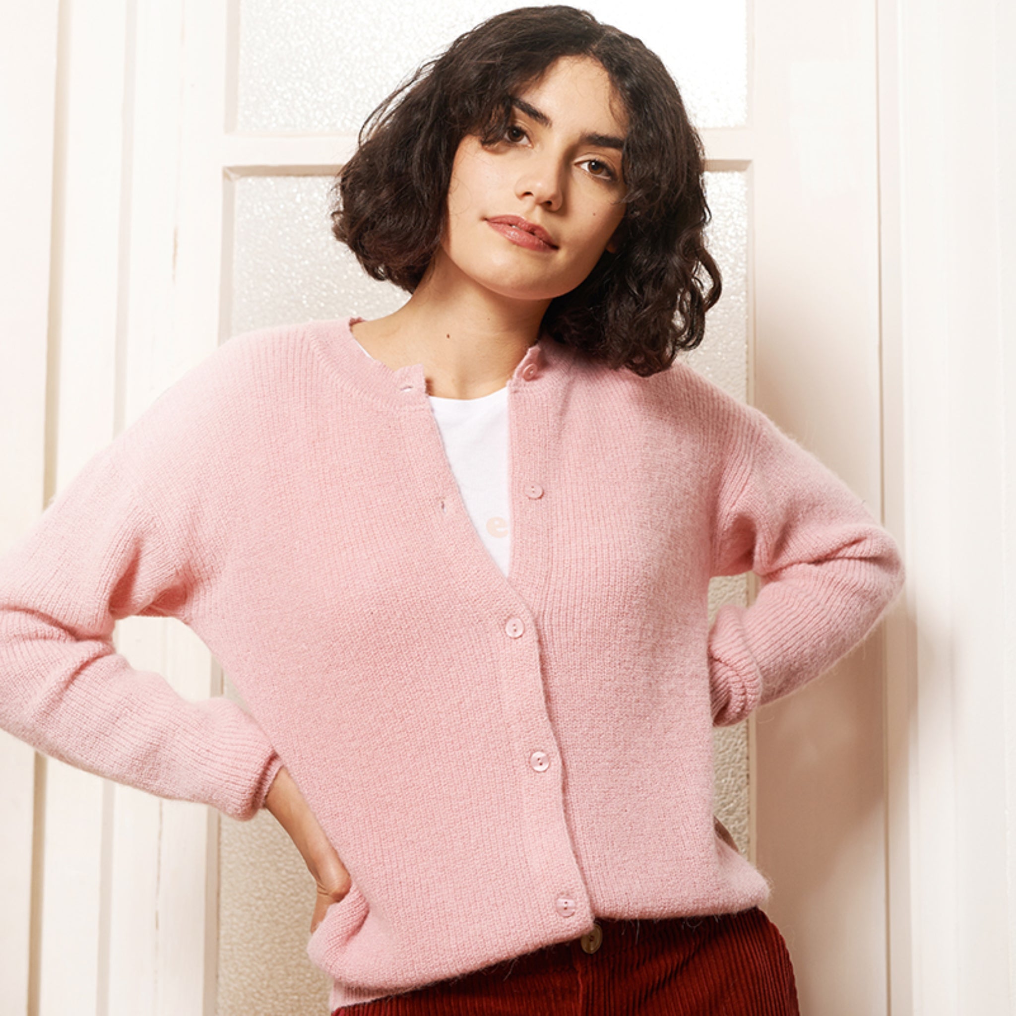 ME&MAY Strickjacke "Margueritte" Blush
