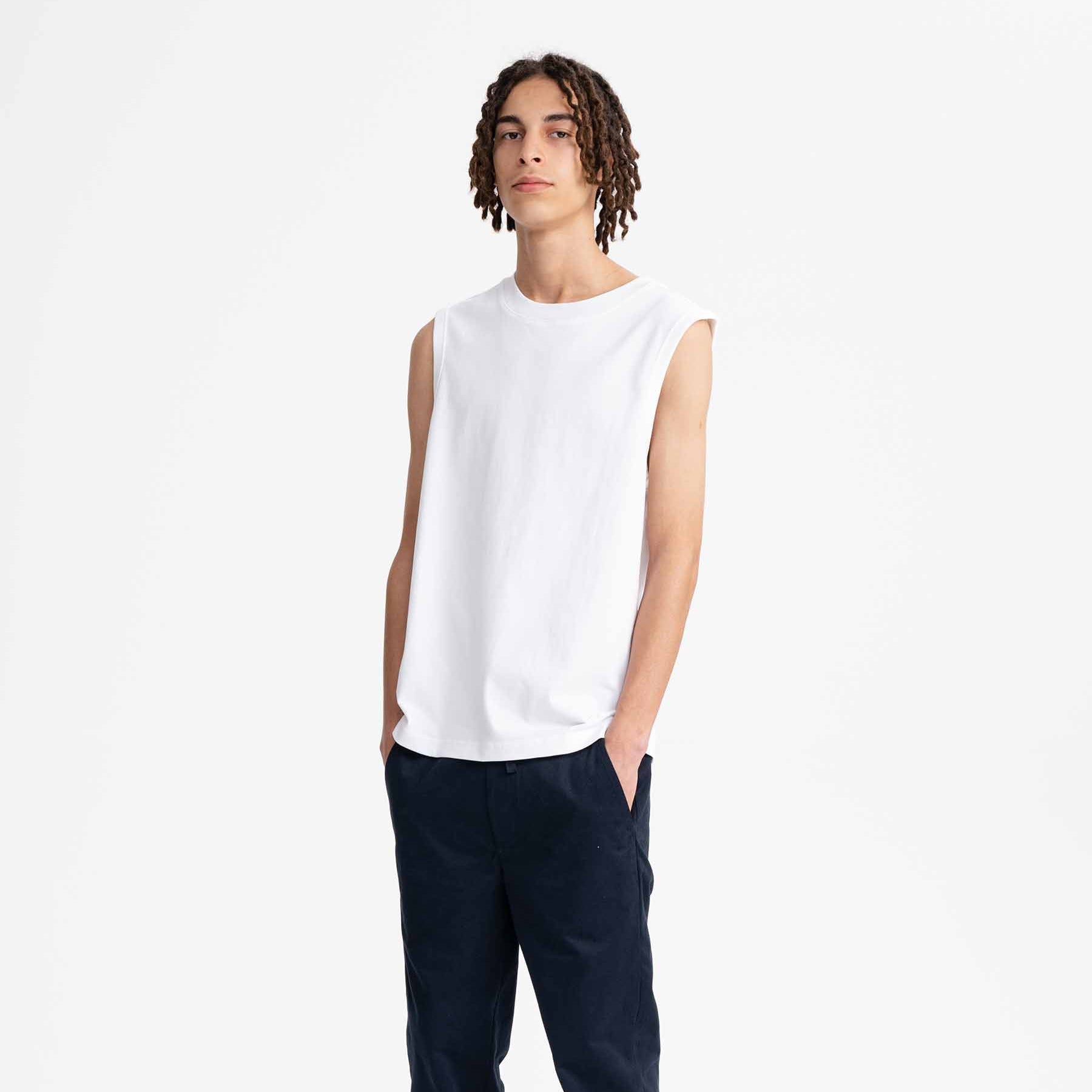 MELA Herren Tanktop "SUJAY" White