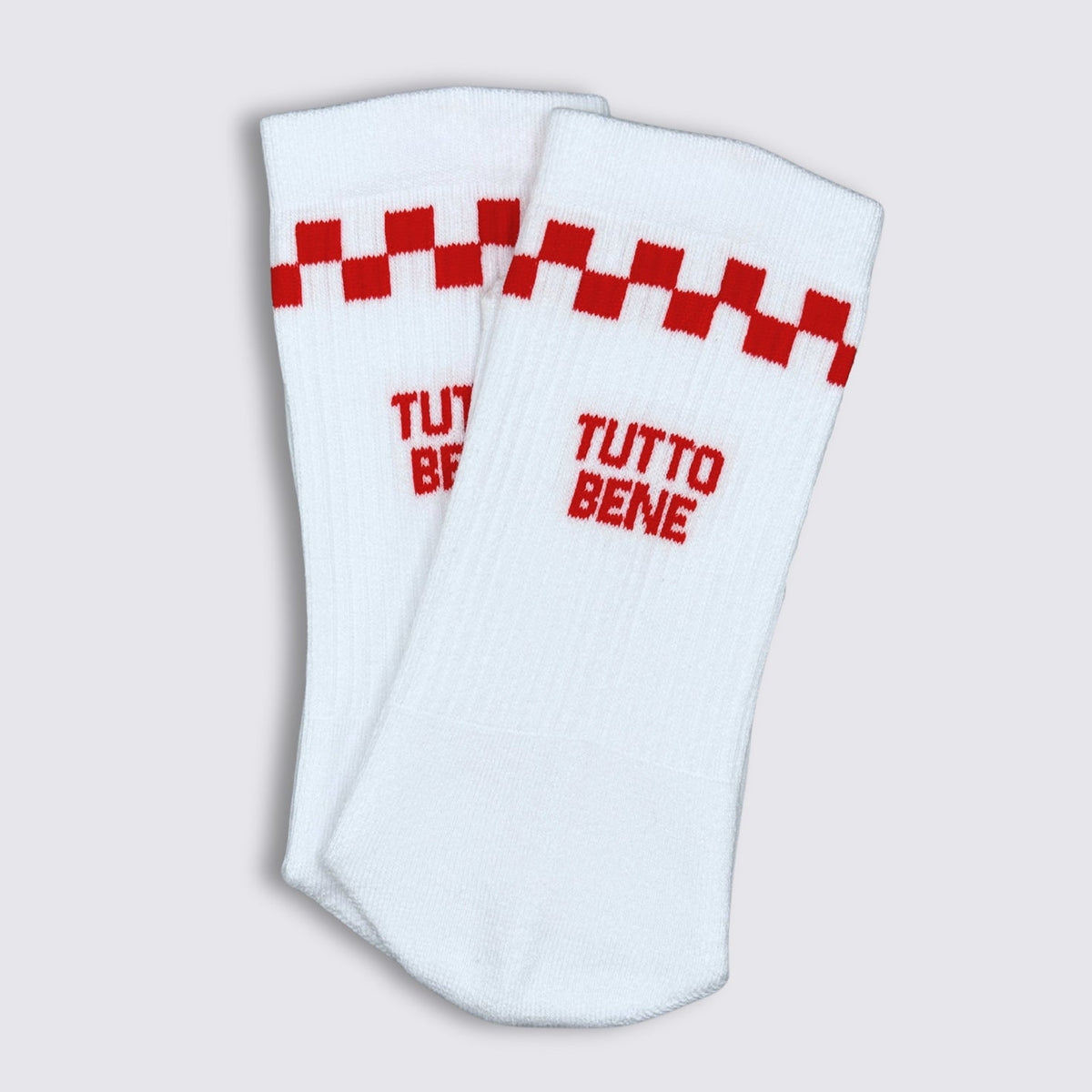 No Bad Days Club Tennissocken "TUTTO BENE ROSSO"