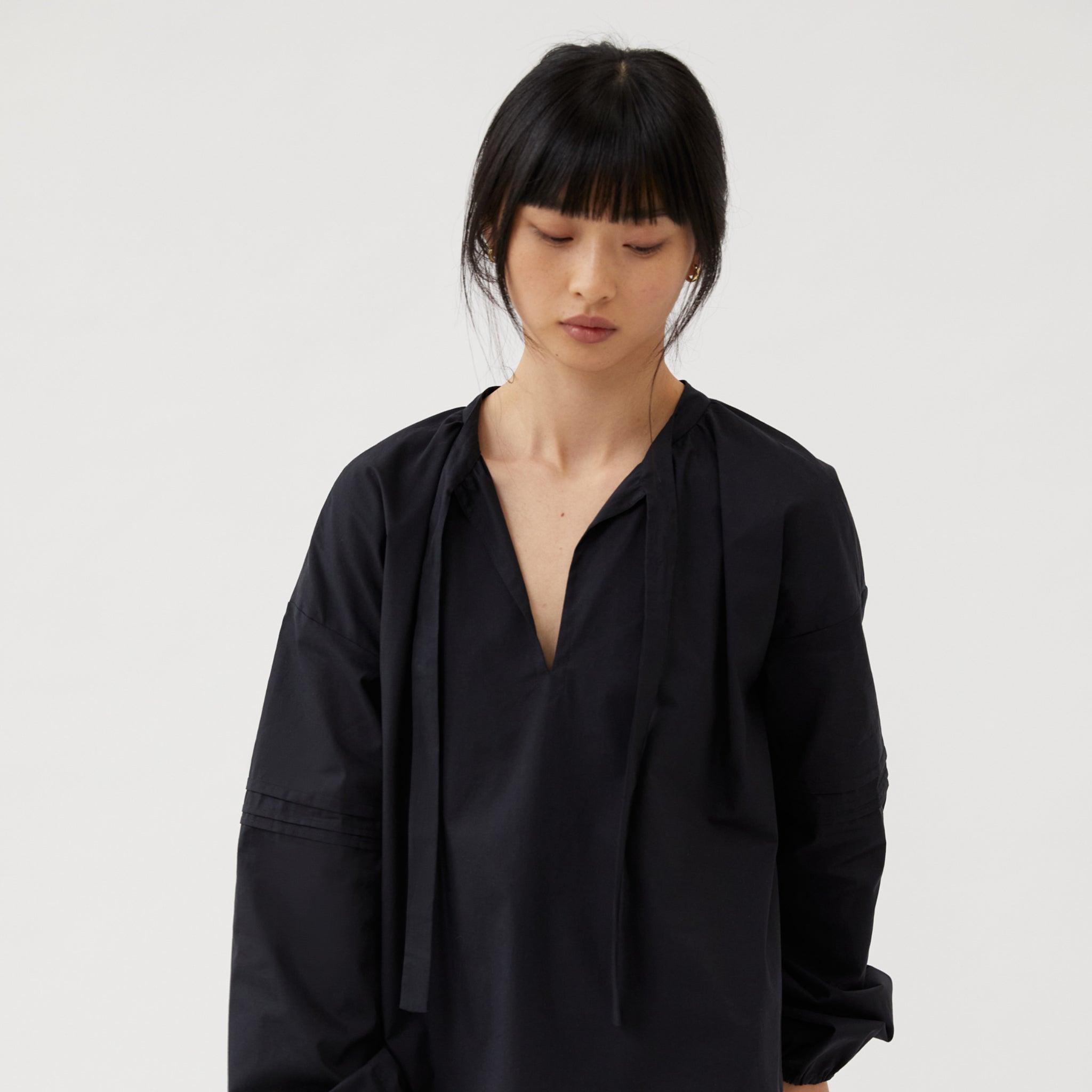 The Slow Label Puff-Sleeved Blouse