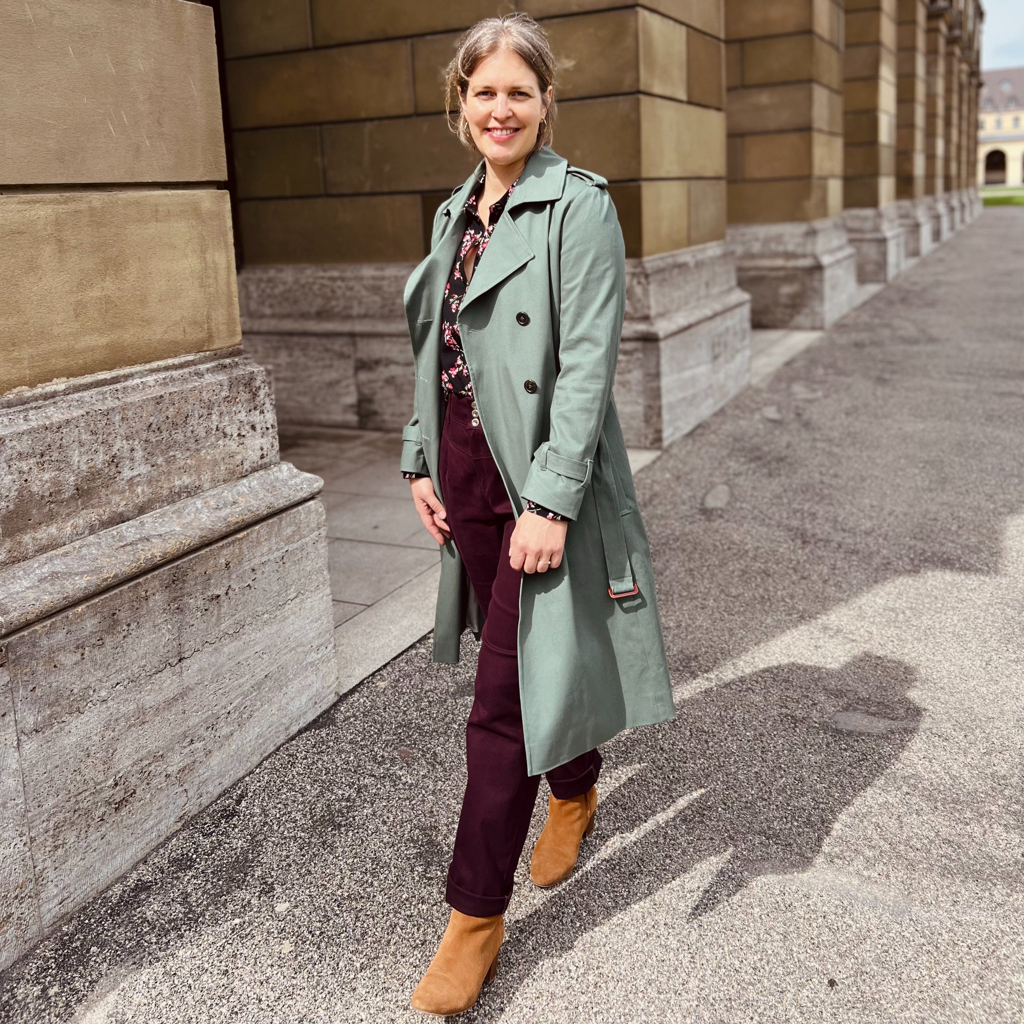 ME&MAY Trenchcoat "Narzisse"