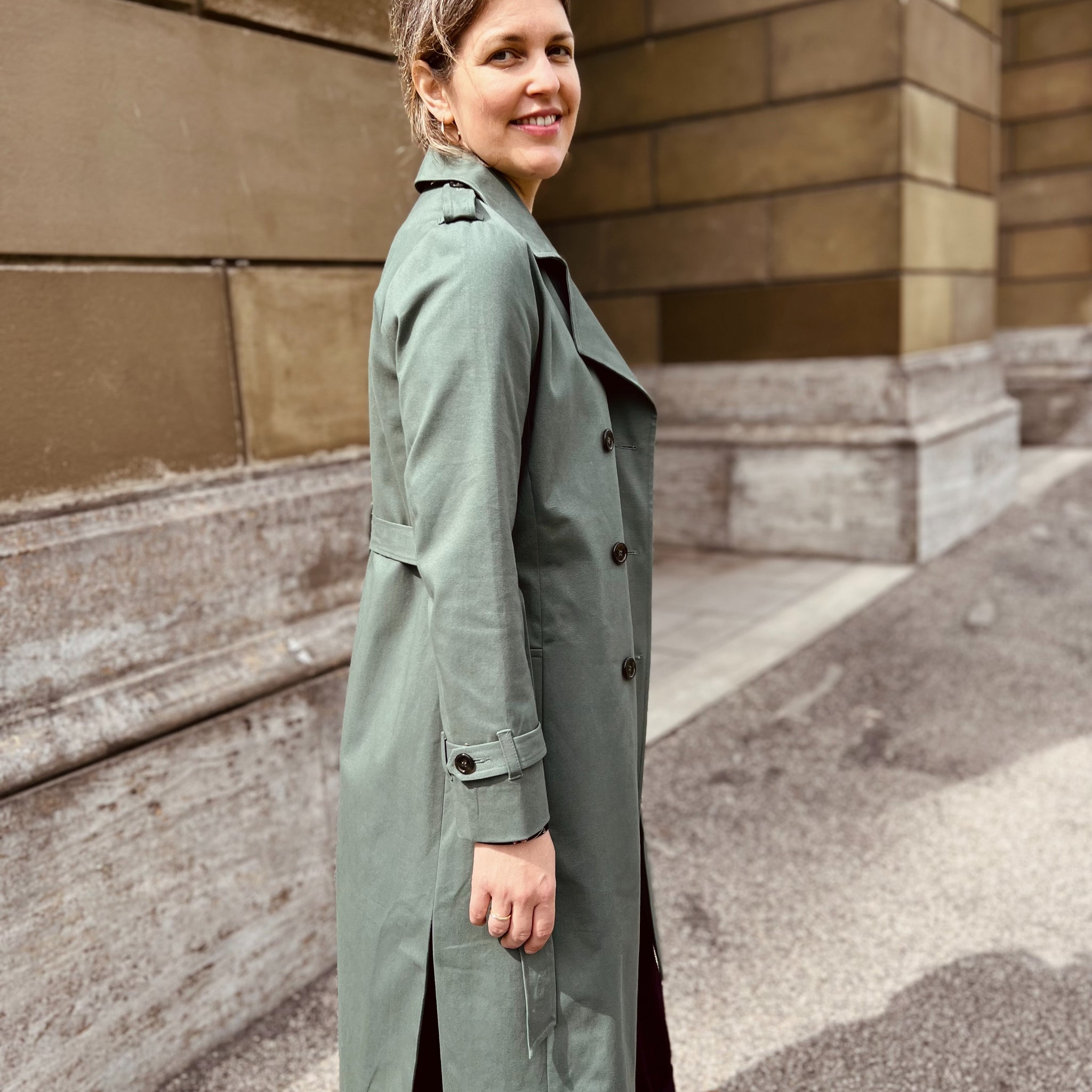 ME&MAY Trenchcoat "Narzisse"