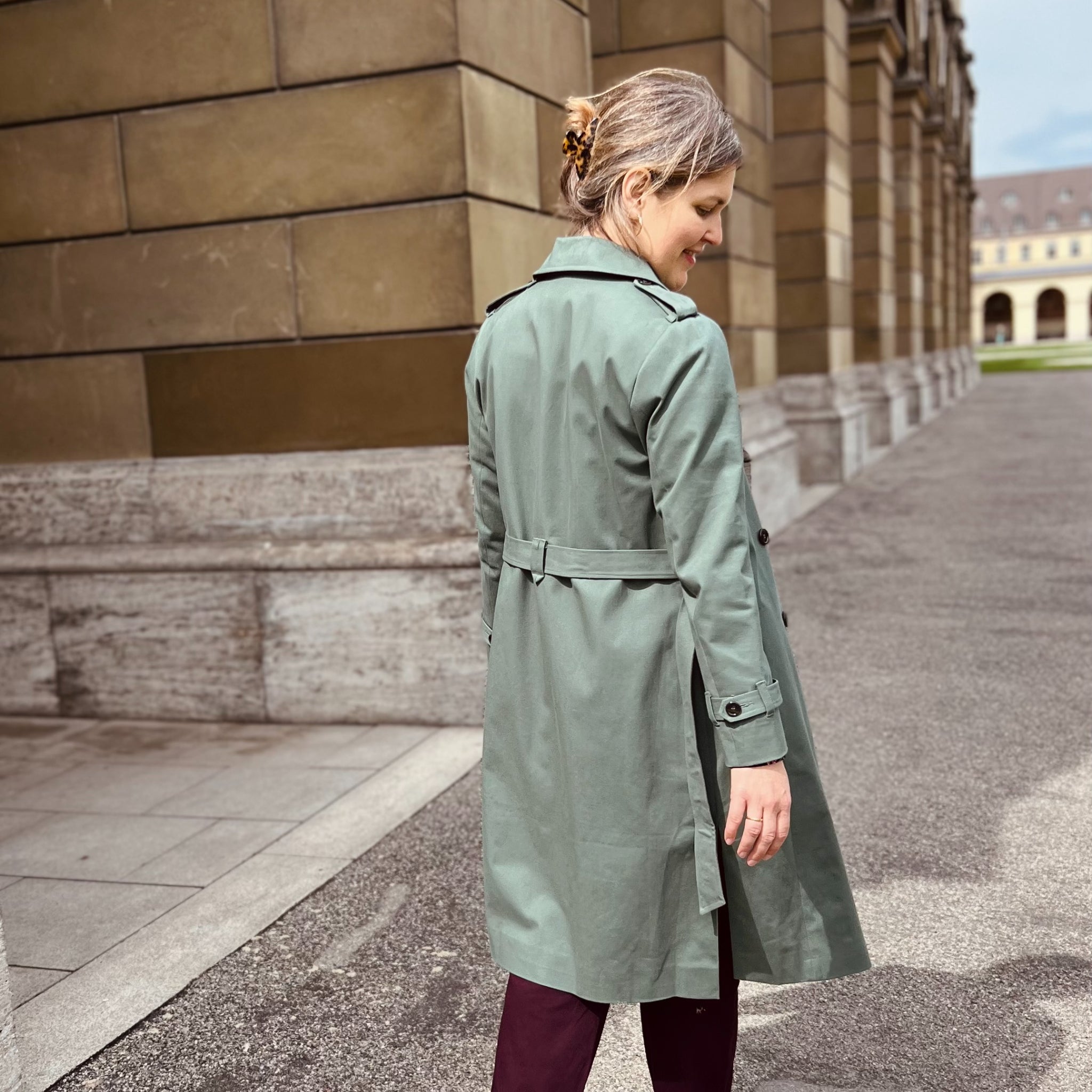 ME&MAY Trenchcoat "Narzisse"