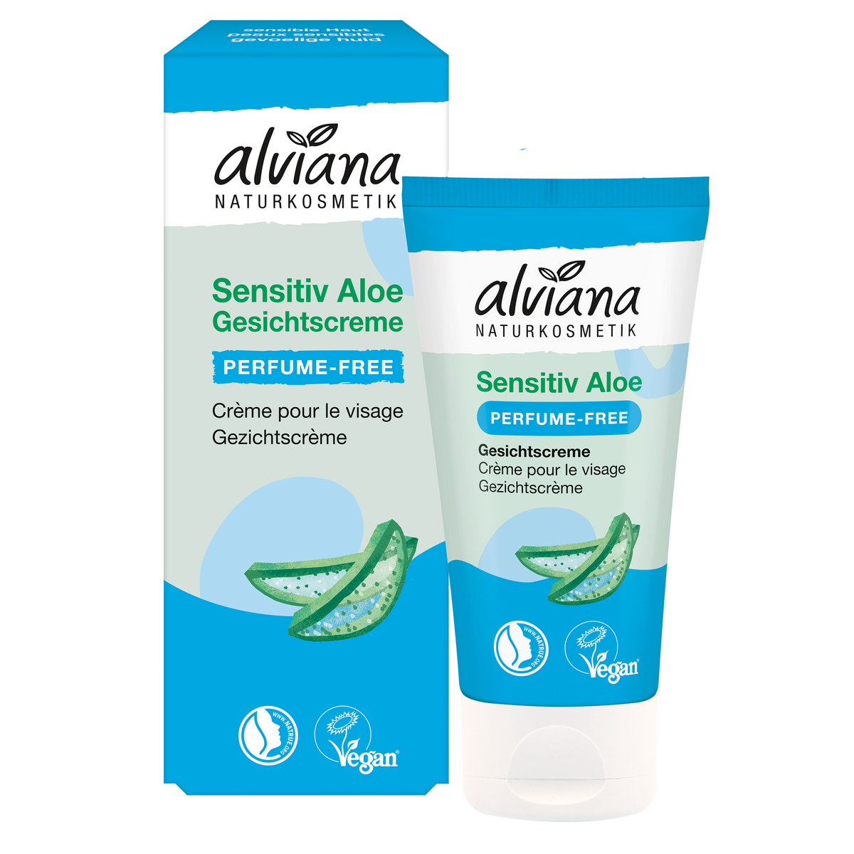 alviana Gesichtscreme "Sensitiv Aloe" 50ml