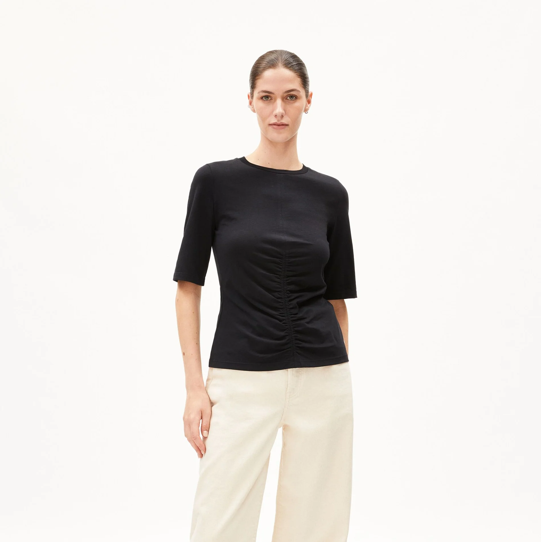 ARMEDANGELS Damen Jersey Shirt "TRASLARAA" Black