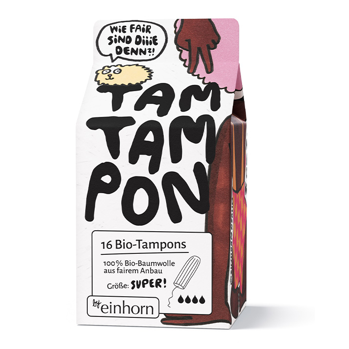 einhorn Bio-Tampons TamTampon "Super"