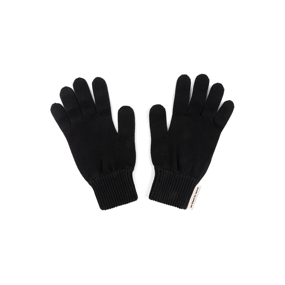 bleed clothing Ecoknit Handschuhe Black