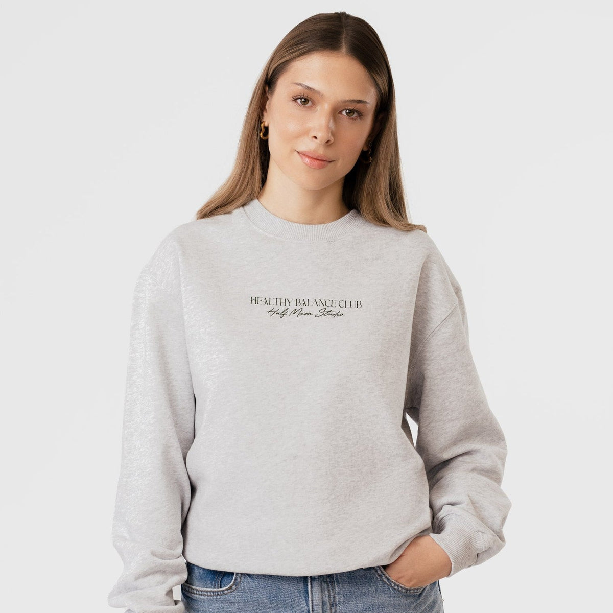 HALF MOON STUDIO Unisex Crewneck "CLUB"
