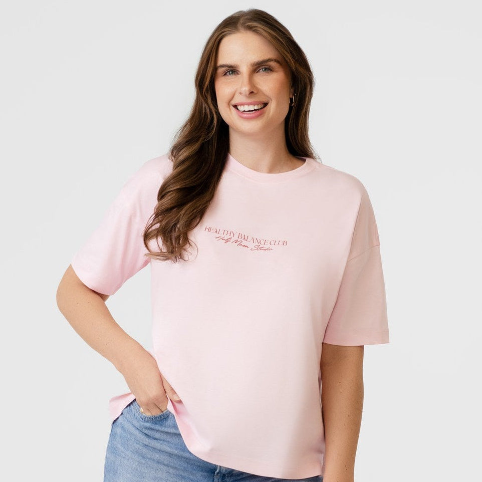 HALF MOON STUDIO Unisex Oversized T-Shirt "CLUB"