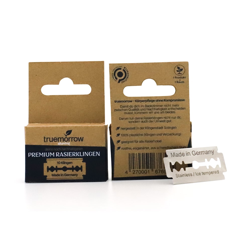 truemorrow Premium Rasierklingen 10er-Pack