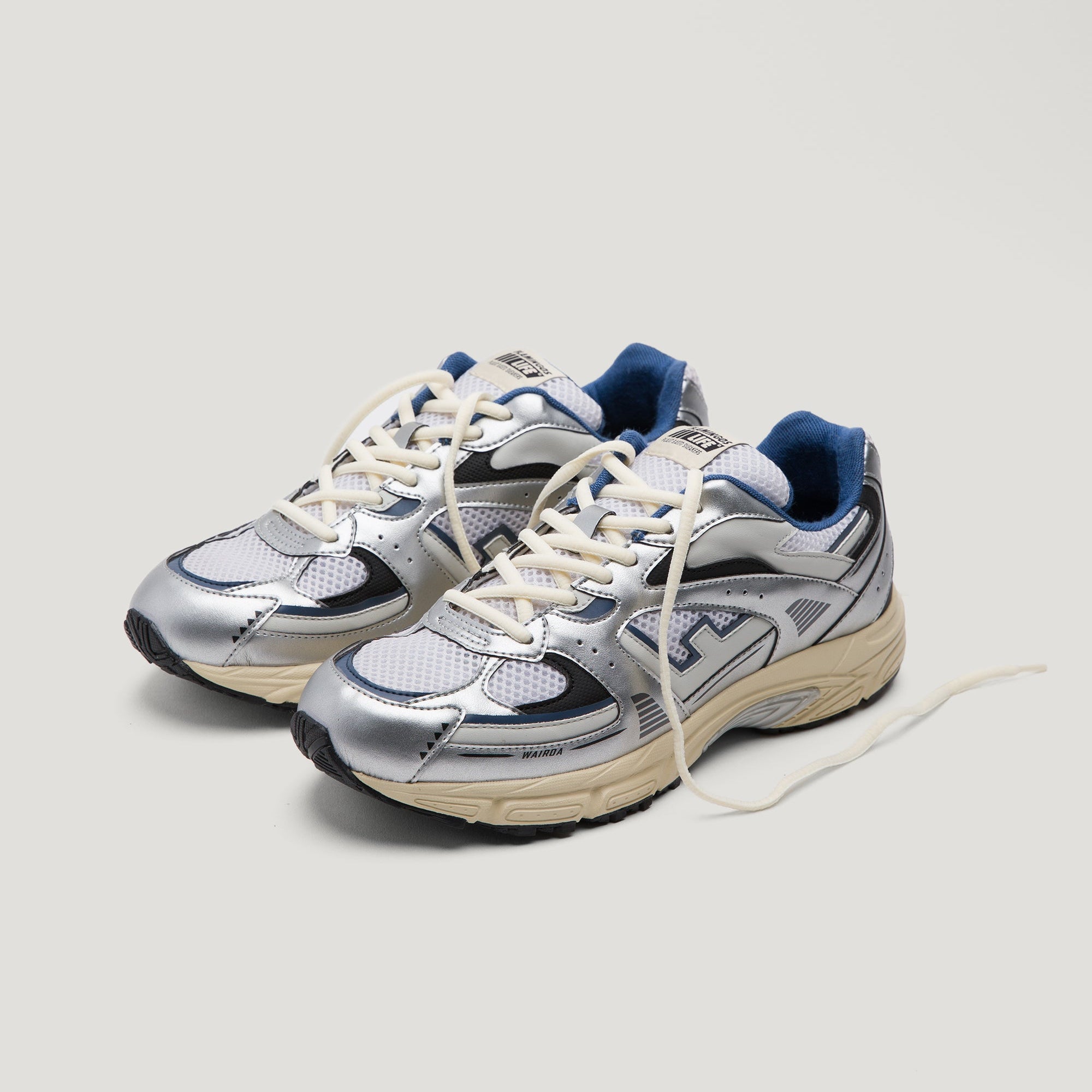 Flamingo's Life Unisex Sneaker "Wairoa" Silver
