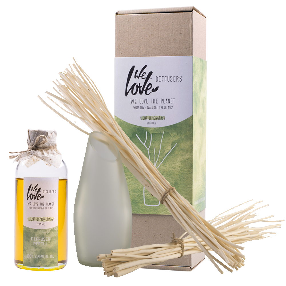 We Love The Planet Diffuser 200 ml Light Lemongrass