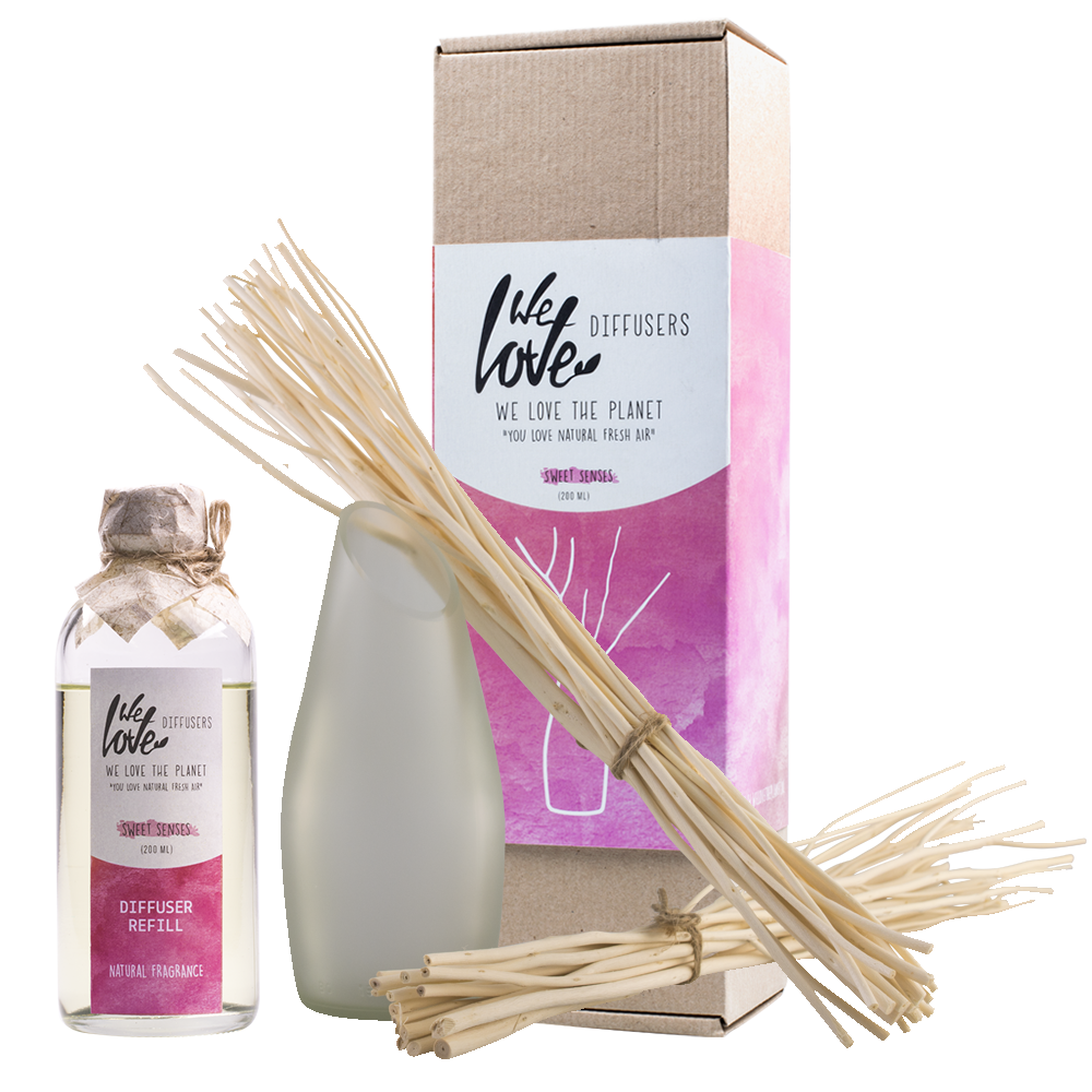 We Love The Planet Diffuser 200 ml Sweet Senses
