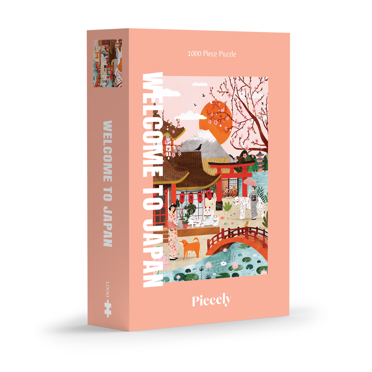 Piecely Puzzle 1000 Teile Welcome to Japan 48 x 68 cm