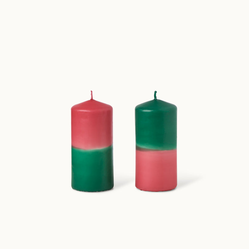 by Vivi Stumpenkerze Dip Dye - L Christmas Spirit