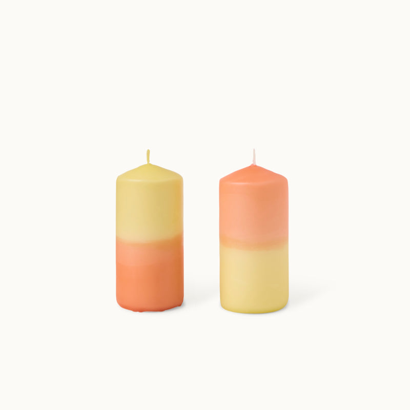 by Vivi Stumpenkerze Dip Dye - L Sunny Terra