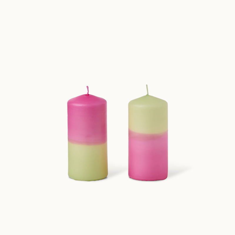 by Vivi Stumpenkerze Dip Dye - L Rose Garden