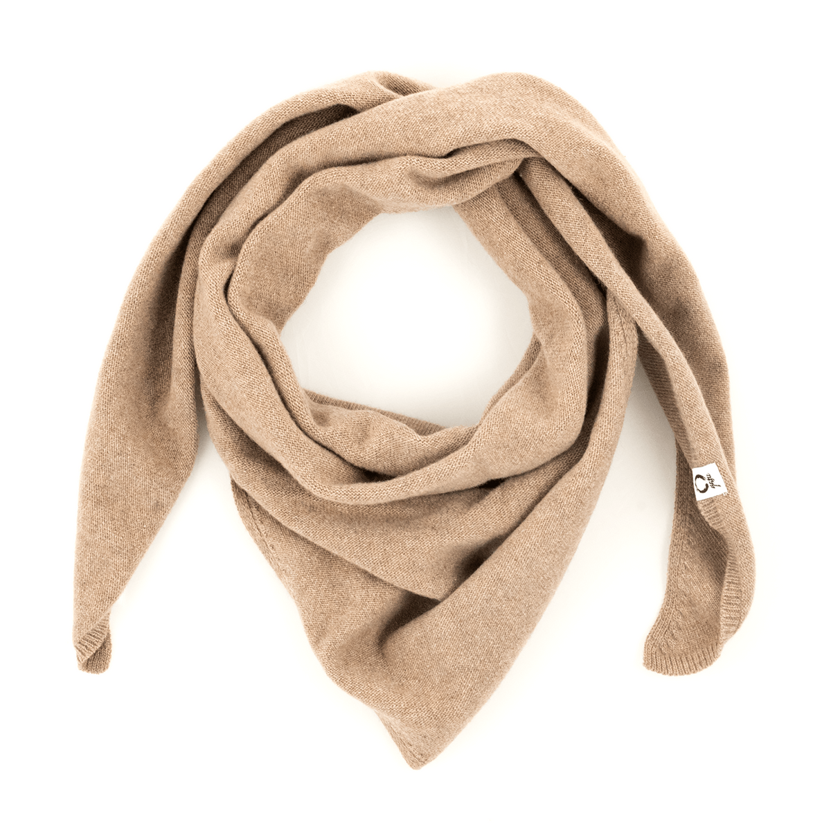 YASU Cashmere Dreieckschal "YAGI"