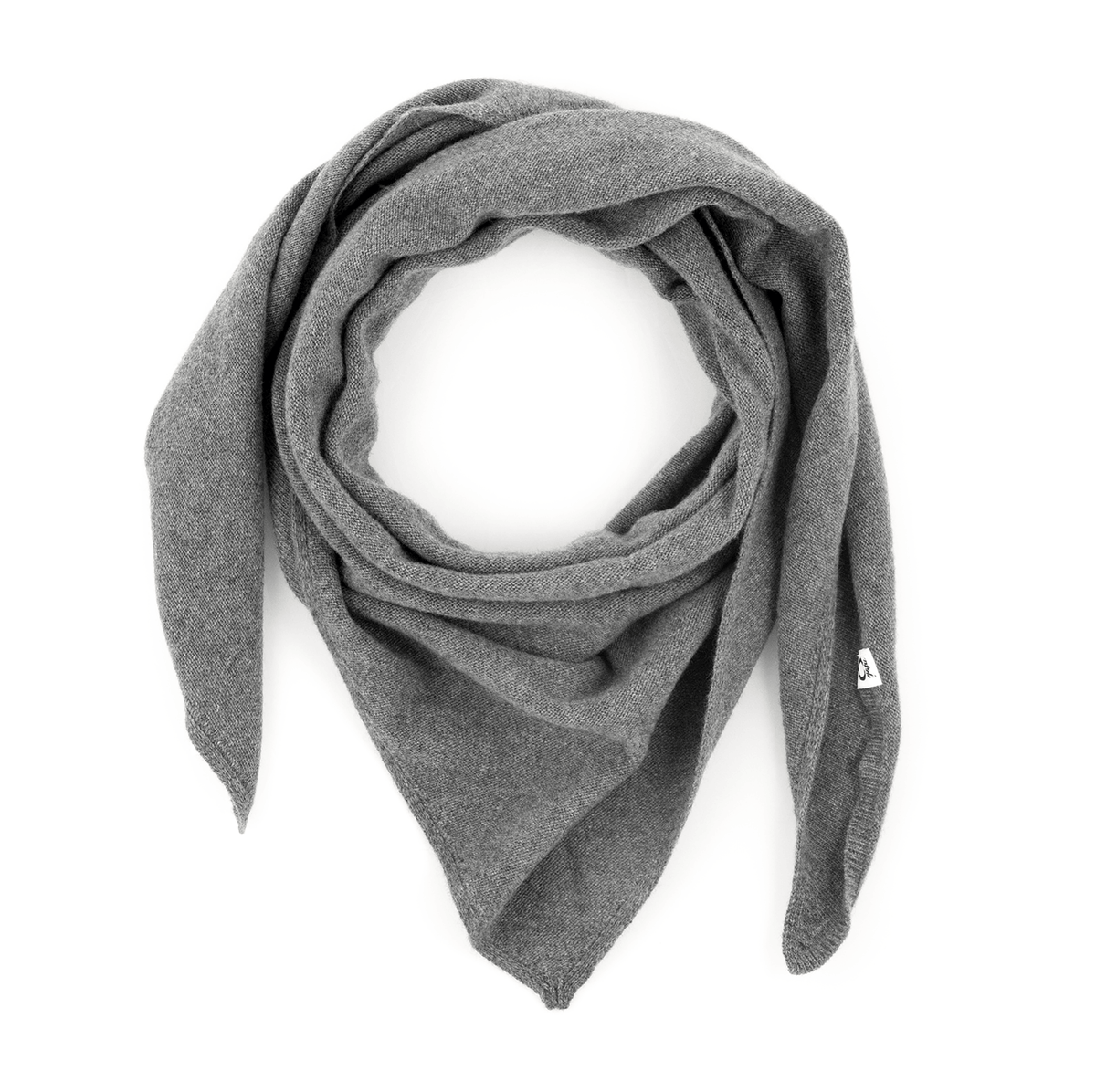 YASU Cashmere Dreieckschal "YAGI"