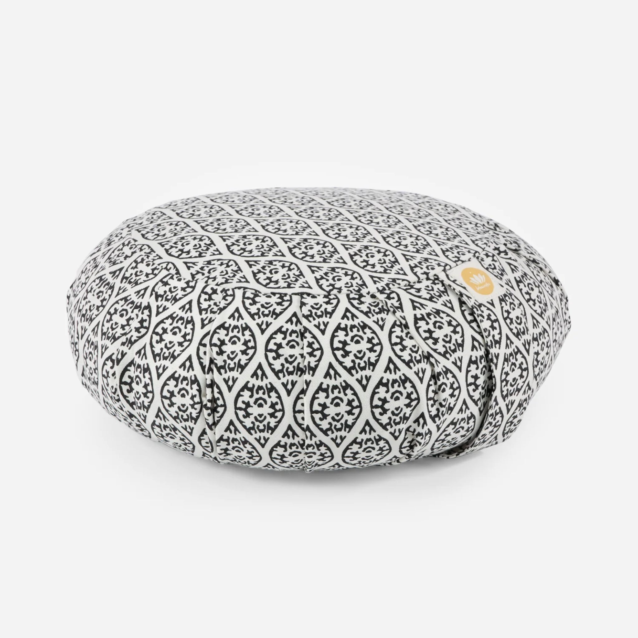 Lotuscrafts Zafu Meditationskissen "Zen" mit Bestickung