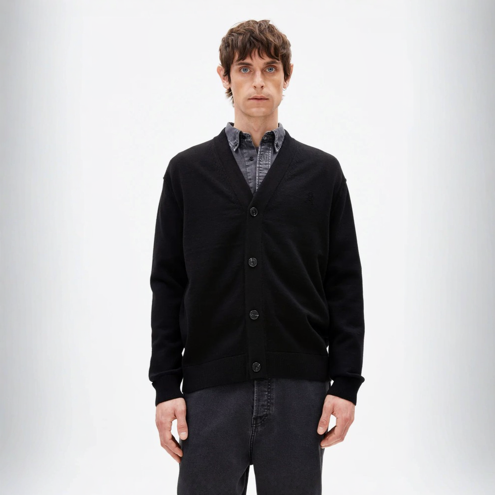 ARMEDANGELS Cardigan "AANATOL" Black
