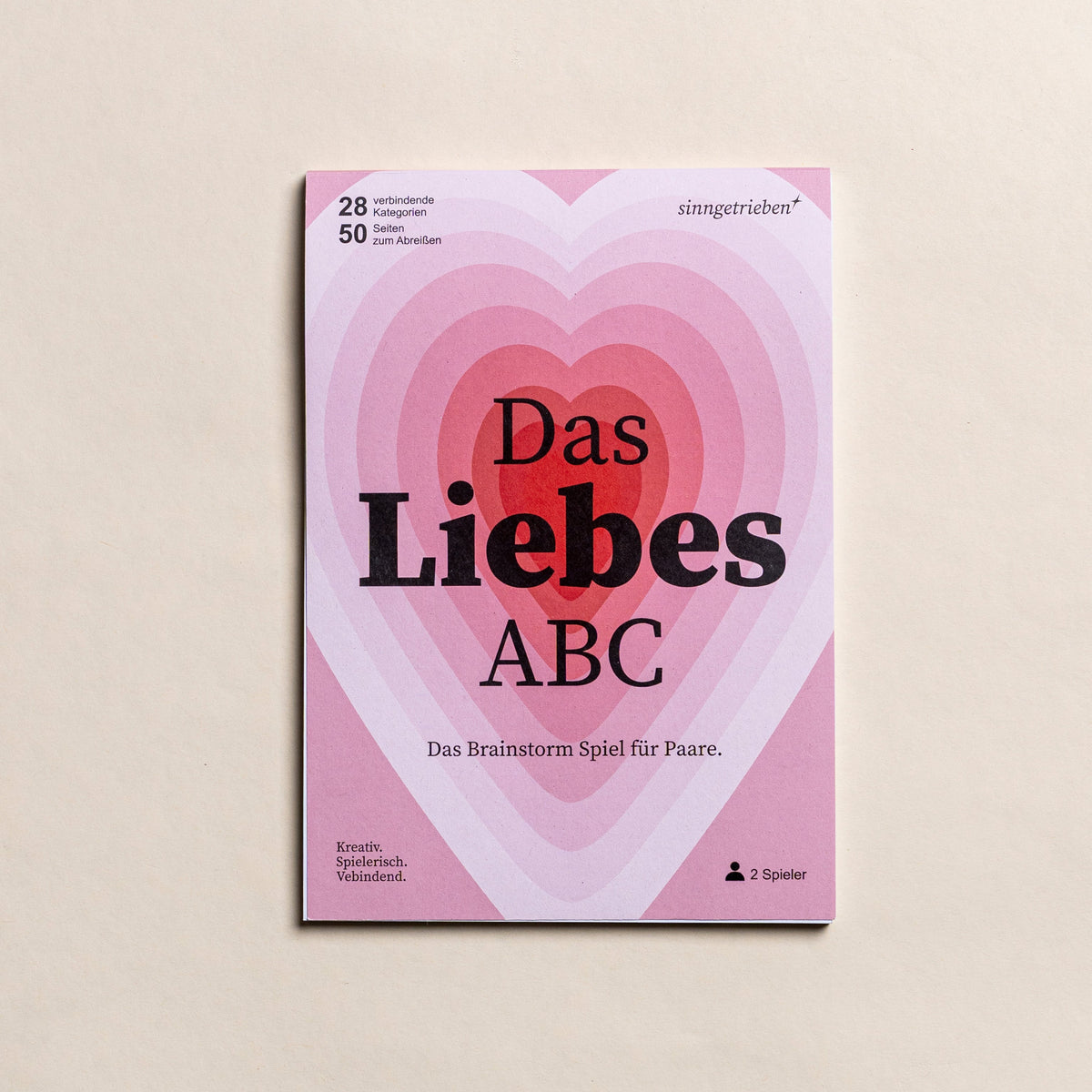 Sinngetrieben Brainstorm Block "Das Liebes ABC"