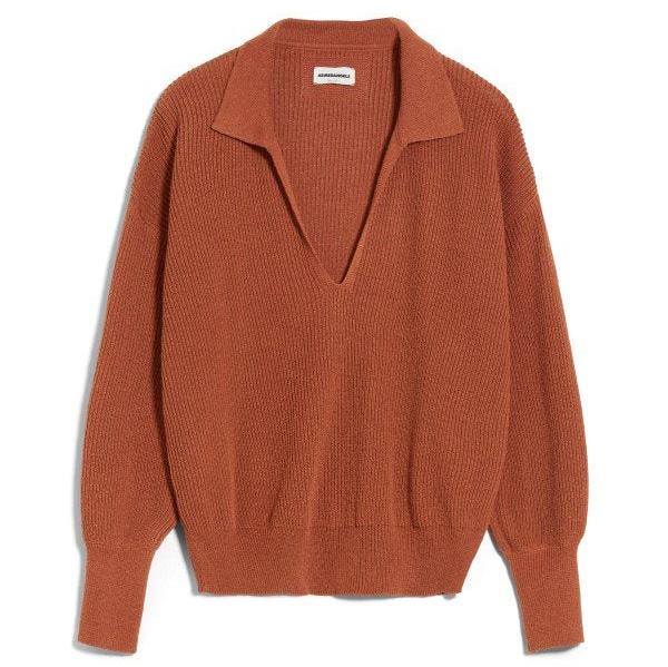 ARMEDANGELS Damen Pullover "Ranaa Lino" XL Brick